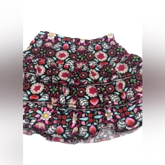 HANNA ANDERSSON EUC GIRLS SKIRT BLACK PINK SUMMER CASUAL DRESSY SIZE 4 100 - Picture 3 of 5